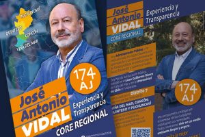 Jose Antonio Vidal, candidato a CORE de Viña del Mar