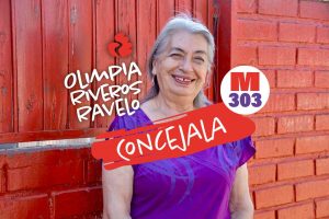 Olimpia Riveros, campaña a concejala